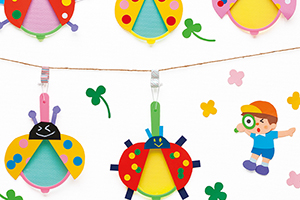 ４月壁＆部屋飾り