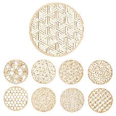 せいさく　組子コースター　3枚アソート