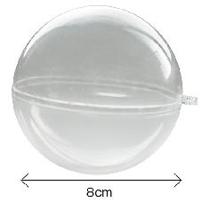 クリアカプセルホルダー80mm　10個セット