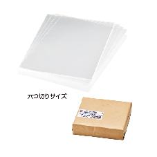 透明プラ板ミニ　六つ切りサイズ　100枚入