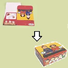 ひなまつりの化粧箱