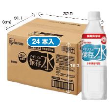 アイリスの保存水　500ｍｌ　24本