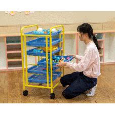 おもちゃのお手入れらくラック