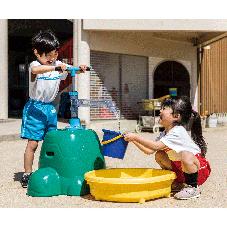 水あそびポンプ　かめきち